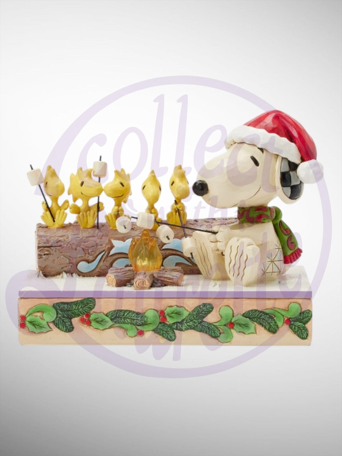 Jim Shore Peanuts - Campfire Companions Snoopy Woodstock Figurine